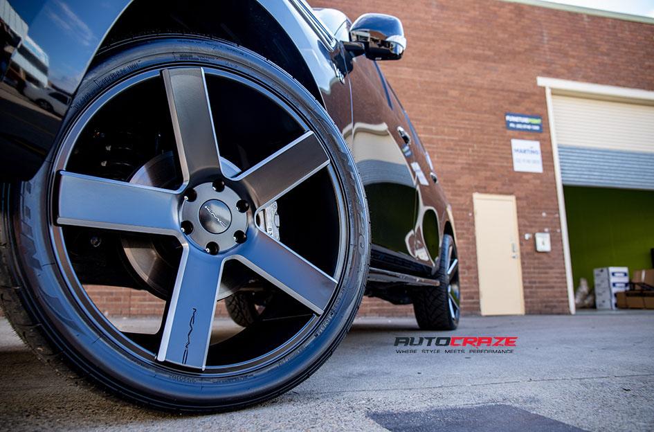 NISSAN PATROL MC 5 SATIN BLACK MILLED